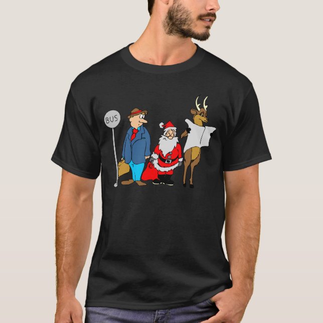 Lustige Weihnachtsgeschenke T-Shirt (Vorderseite)