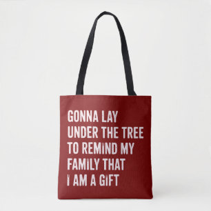 Lustige Weihnachtsgeschenke unter dem Baum