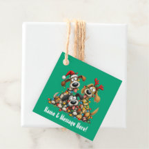 🐕 Lustige Weihnachtshunde Weihnachtsbeleuchtung