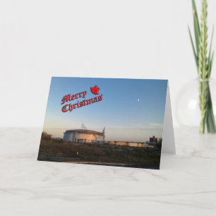 Lustige Weihnachtskarte Feiertagskarte