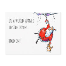 Lustige Weihnachtskarte