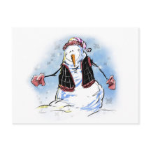 Lustige Weihnachtskarte