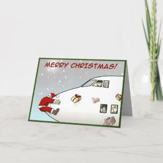 Lustige Weihnachtskarte - Hoppla! Feiertagskarte