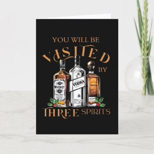 Lustige Weihnachtskarte Karte