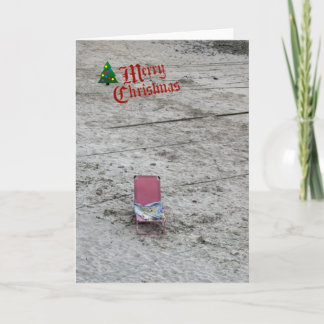 Lustige Weihnachtskarte Karte