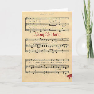 Lustige Weihnachtskarte Weihnachtsmanns so! Feiertagskarte