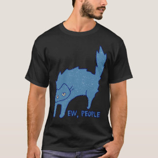 Lustige Weihnachtskatze Ew Leute Meowy Katzenliebh T-Shirt