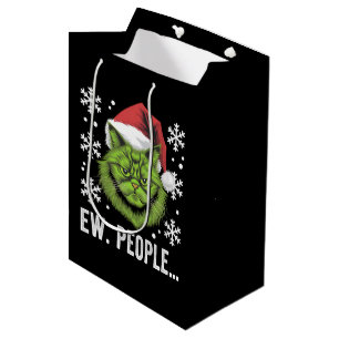 Lustige Weihnachtskatze Igitt Leute Katzensiebhabe Mittlere Geschenktüte