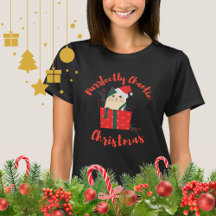 Lustige Weihnachtskatze Meowy Humor Geschenk