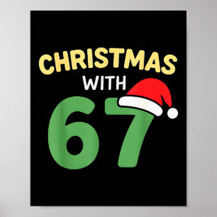 Lustige Weihnachtsshirt mit 67 Meme Trendwitz Ge Poster