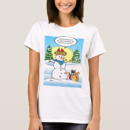 Lustige Weihnachtst-shirts | eisige T-Shirt