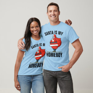 Lustige WeihnachtsT - Shirts, SANKT IST- MEIN T-Shirt