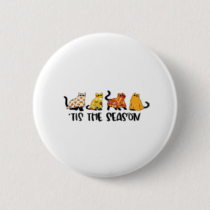 Lustige Weihnachtszeit Grusel-Halloween-Kostüm Button