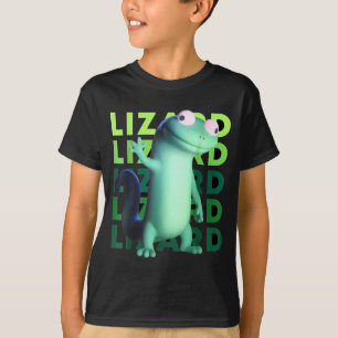 Lustige Weirore Eidechse Meme _ 3D Surreal Tier  T-Shirt