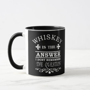 Lustige Whiskey-Zitate Alkohol-Sprüche Tasse