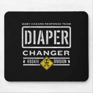 Lustige Windelwechsler-Pflicht - Erwartet Baby Neu Mousepad
