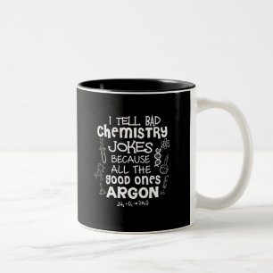 Lustige Wissenschaft erzähle ich schlechte Zweifarbige Tasse