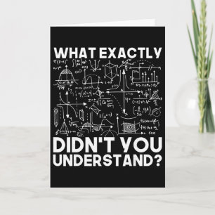 Lustige Wissenschaft Geschenkidee Physiker Mathe P Karte