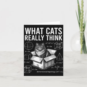 Lustige Wissenschaft Physik Katze in der Box Was K Karte