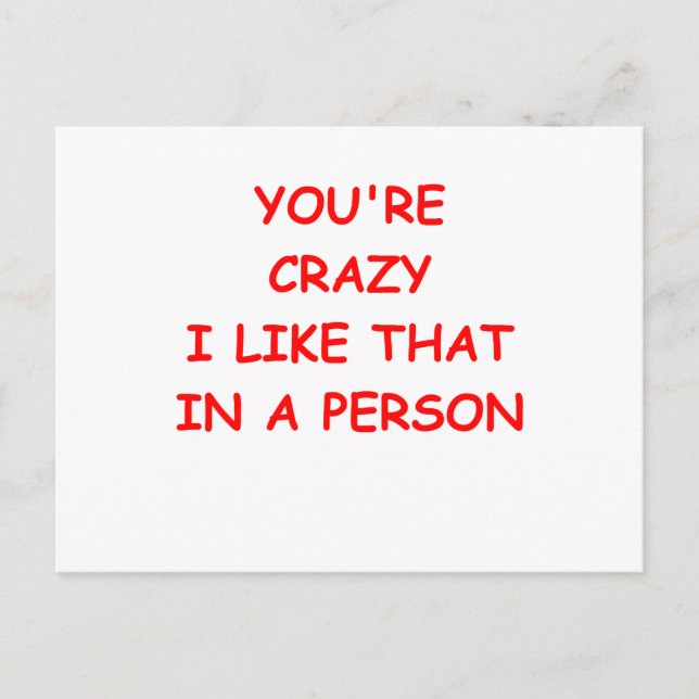 lustige Witze für dich Postkarte (Vorderseite)