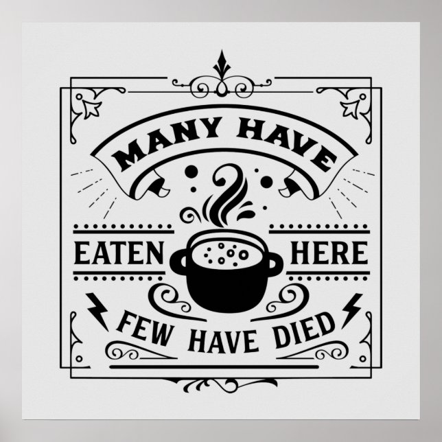 lustige Wortart Poster (Vorne)