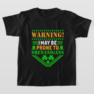 Lustige Wortkunst zum St. Patrick's Day T-Shirt
