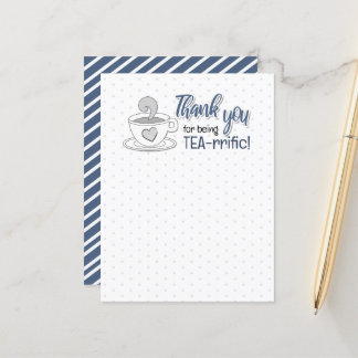 Lustige Wortwitz-Witze über Tee Postkarte
