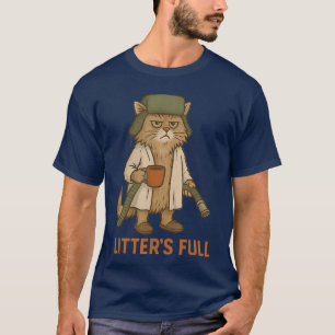 Lustige Würfe voll Katze lustig T-Shirt