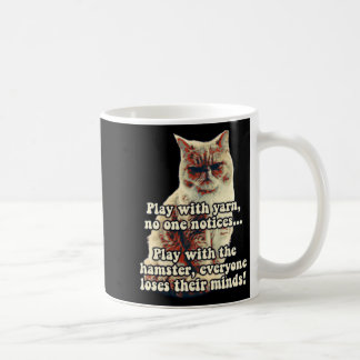 Lustige wütende Katzen-Meme für Katzenliebhaber  Kaffeetasse