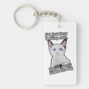Lustige wütende Katzen-Meme für Katzenliebhaber & Schlüsselanhänger
