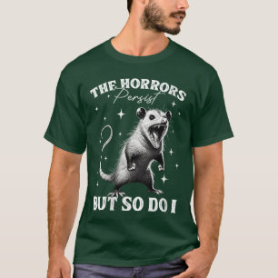 Lustige wütende Opossum Possumhe Horror Frauen T-Shirt