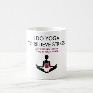 Lustige Yoga-Tasse Tasse