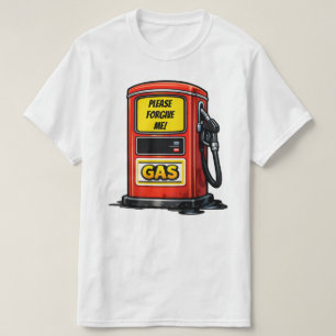 Lustige Zapfsäulen-Humor-Verzeihen Sie mir Cartoon T-Shirt