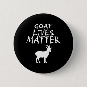 Lustige Ziege Cool Animal Humor Design Button