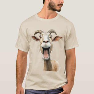 Lustige Ziege T-Shirt