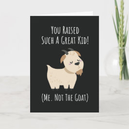 Lustige Ziegen-Mutter-Karten Mutter Bauernhof Tier Karte