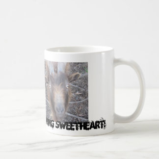 Lustige Ziegen-Schale Tasse