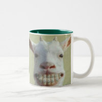 Lustige Ziegen-Tasse
