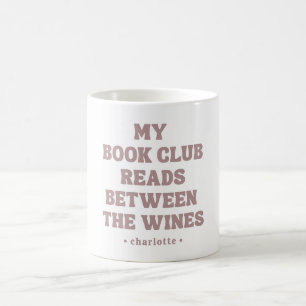 Lustige Zitat Buchclub individuell Kaffeetasse