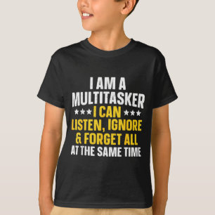 Lustige Zitat-Kunst für sarkastische Menschen Männ T-Shirt