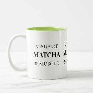 Lustige Zitate Einfache schwarze Typografie Pilate Zweifarbige Tasse