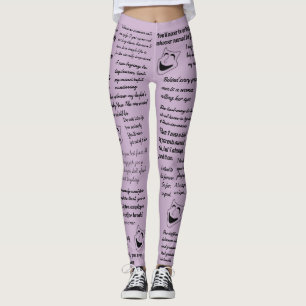 Lustige Zitate - fertigen Sie es besonders an - Leggings