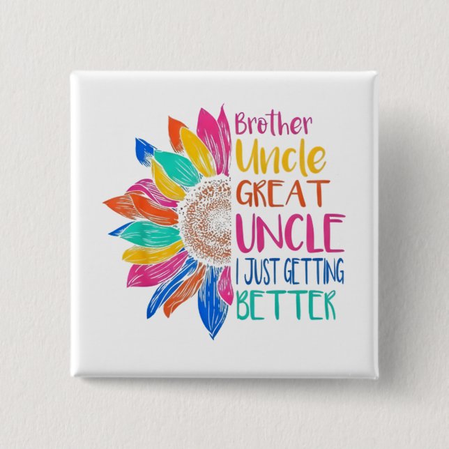 lustige Zitate Humor Papa-Witze Button (Vorderseite)