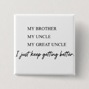 lustige Zitate Humor Papa-Witze Button