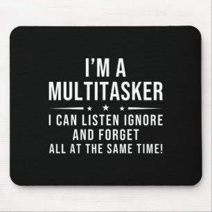 Lustige Zitate Humorvolle Mehrfachaufgabe Lustiger Mousepad