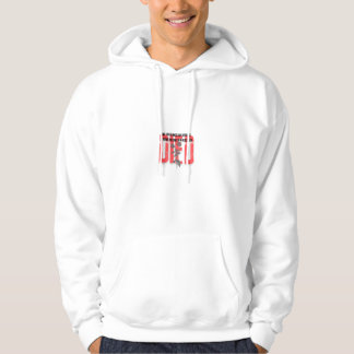 lustige Zitate starben rote Blumenpflanzen Hoodie