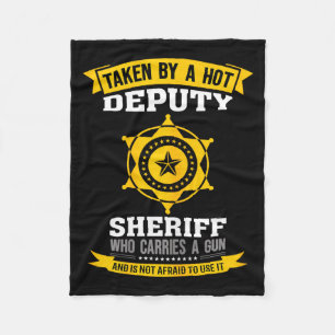 Lustige Zitate stellvertretende Sheriff-Frau Fleecedecke