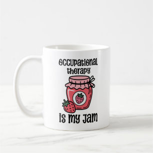 Lustige Zitate zur Ergotherapie Kaffeetasse