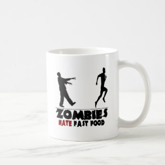 Lustige Zombie-Schnellimbiß Kaffeetasse