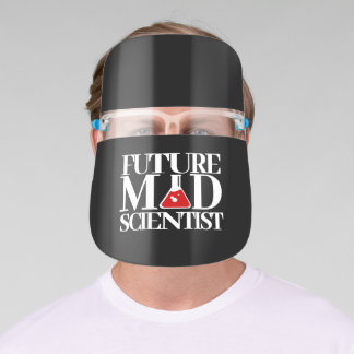 Lustige Zukunft verrückter Wissenschaftler Gesichtsvisier